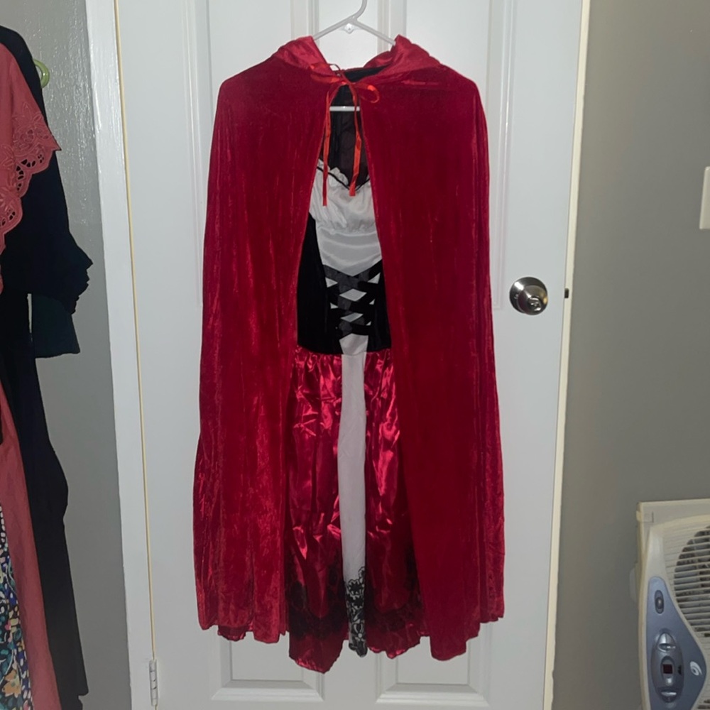 Little Red Riding Hood 2-Piece Costume Size XL